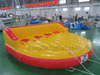 Inflable 5 personas Donut paseo en barco barco de agua remolcable mosca tubo para juegos de deportes acuáticos