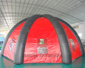 Tienda inflable personalizada con cúpula para publicidad, tienda inflable comercial para eventos y ocio