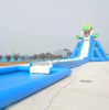 Tobogán acuático inflable enorme de hipopótamo para adultos de 10 metros de altura para la playa del fabricante inflable de China