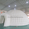 Carpa inflable blanca tipo bóveda iglú, estructura de tienda inflable para fiestas, alquiler de edificios tipo cúpula inflables/tienda tipo cúpula