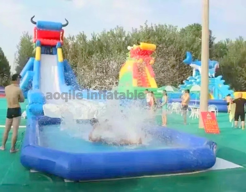 Tobogán inflable para saltar para niños y adultos, tobogán de agua inflable para juegos al aire libre, comercial, barato, gran oferta