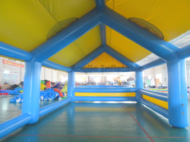 Carpa inflable portátil grande para hangar, carpa inflable para construcción, tienda comercial, tienda inflable para eventos de marketing