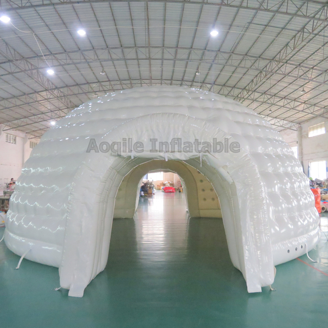 Carpa inflable gigante tipo domo de aire iglú a la venta