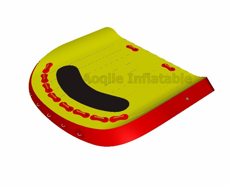 Tubo remolcable inflable de alta velocidad para 4 personas UFO, sofá inflable jet ski para deportes acuáticos, PVC AQUASPEED 4 Rider