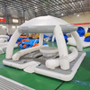 Tienda de plataforma inflable Social Bana Aqua flotante isla de agua fiesta isla inflable