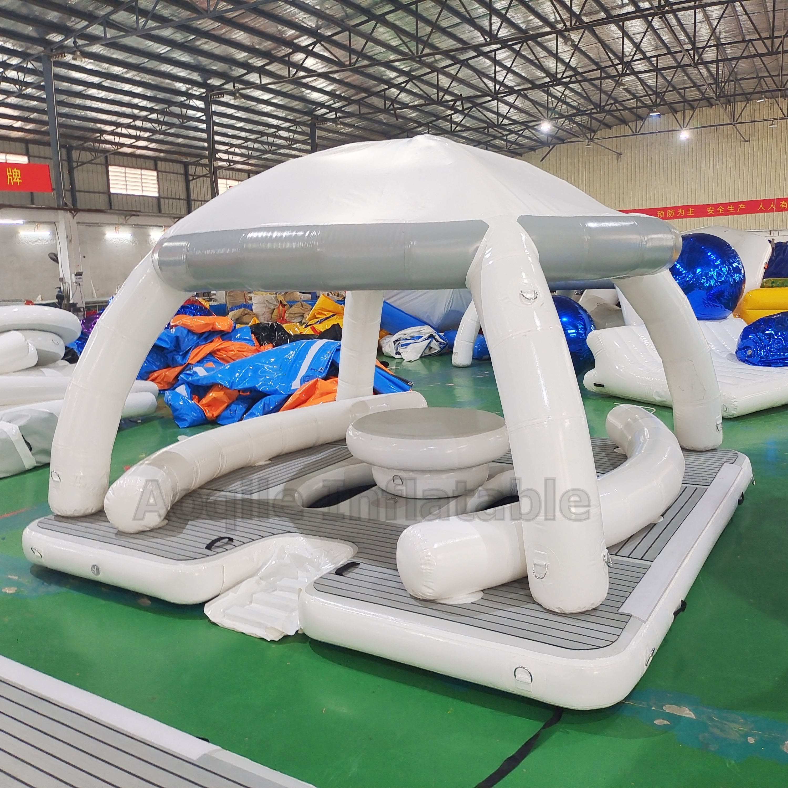 Tienda de plataforma inflable Social Bana Aqua flotante isla de agua fiesta isla inflable