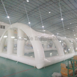 00:15 00:15 Ver imagen más grande Agregar para comparar Compartir Carpa de cúpula transparente grande / Cubierta de piscina inflable de PVC transparente