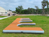 Muelle acuático inflable