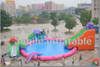 Piscina circular comercial para parque de atracciones al aire libre con sistema de filtración