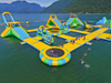 Carrera de obstáculos de agua inflable para Lake Wake Park/parque acuático inflable caliente/parque acuático inflable Aqua Fun Park