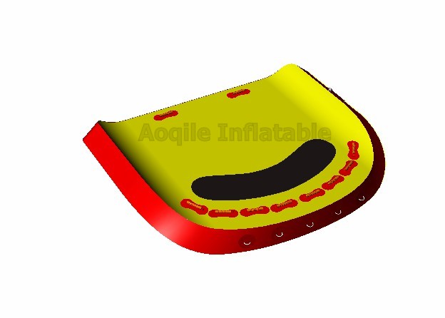 Tubo remolcable inflable de alta velocidad para 4 personas UFO, sofá inflable jet ski para deportes acuáticos, PVC AQUASPEED 4 Rider