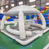 Tienda de plataforma inflable Social Bana Aqua flotante isla de agua fiesta isla inflable