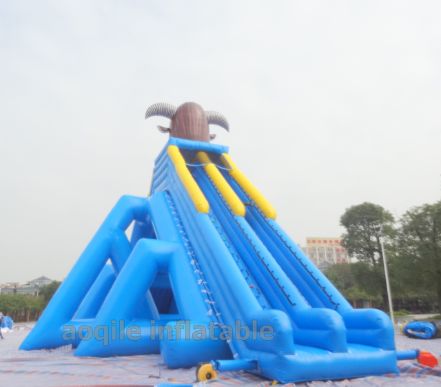 Tobogán inflable para saltar para niños y adultos, tobogán de agua inflable para juegos al aire libre, comercial, barato, gran oferta