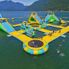 Carrera de obstáculos de agua inflable para Lake Wake Park/parque acuático inflable caliente/parque acuático inflable Aqua Fun Park