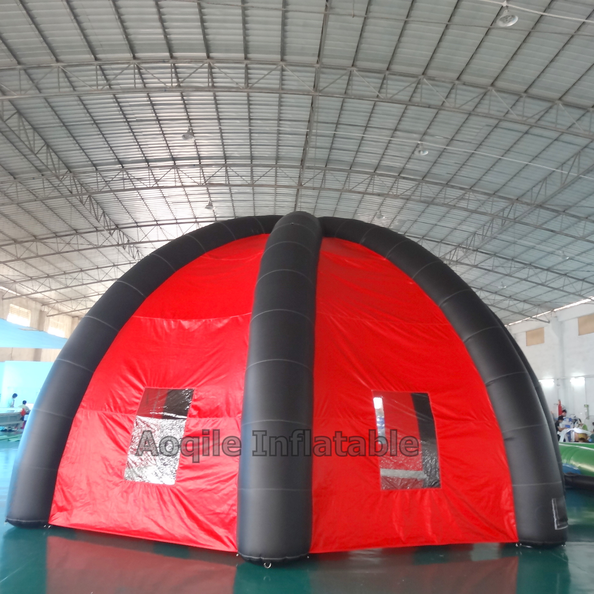 Tienda inflable personalizada con cúpula para publicidad, tienda inflable comercial para eventos y ocio