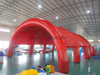 Carpa inflable grande para eventos y fiestas, carpa deportiva inflable, marquesina roja a la venta