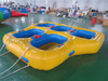 Inflable 5 personas Donut paseo en barco barco de agua remolcable mosca tubo para juegos de deportes acuáticos