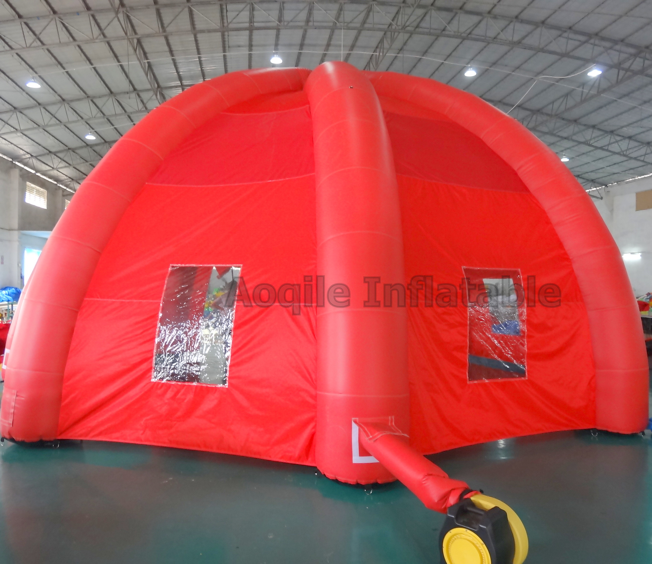 Tienda inflable personalizada con cúpula para publicidad, tienda inflable comercial para eventos y ocio