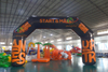 Arco corriente personalizado promocional al por mayor de fábrica inflable de arco para eventos