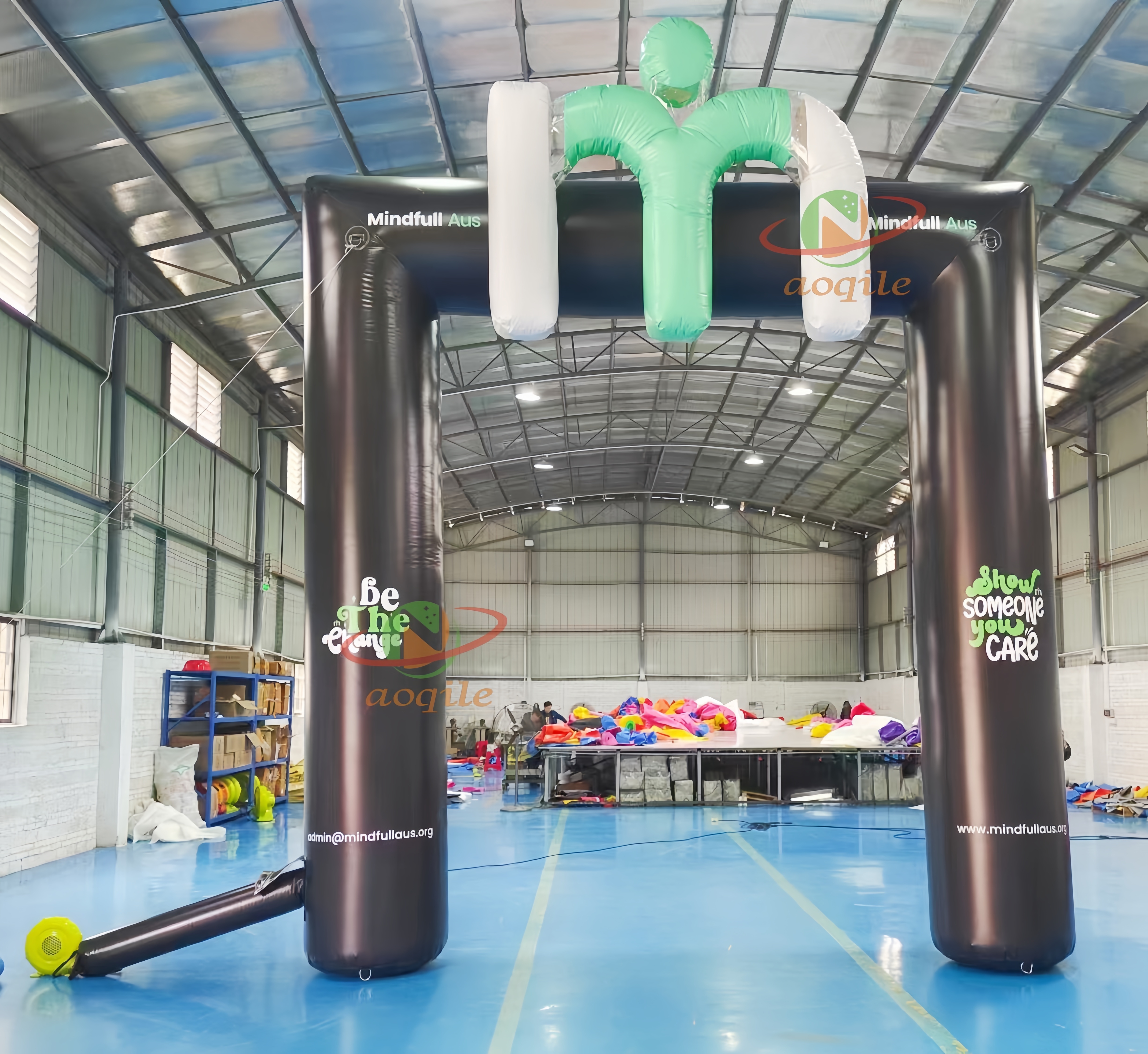 Arco inflable personalizado para publicidad de eventos, línea de meta y inicio de arco deportivo de competición personalizado