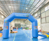 Venta caliente publicidad personalizada evento deportivo arco inflable línea de salida arco de competición