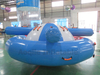 Inflable giratorio Gyro UFO remolcable isla flotante agua inflable Disco barco