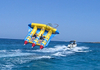 Deportes acuáticos inflable remolcable banana boat inflable agua pez volador