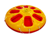 Juegos de deportes acuáticos inflable Aqua flotante remolcable juguetes tubo esquí Donut inflable Disco barco