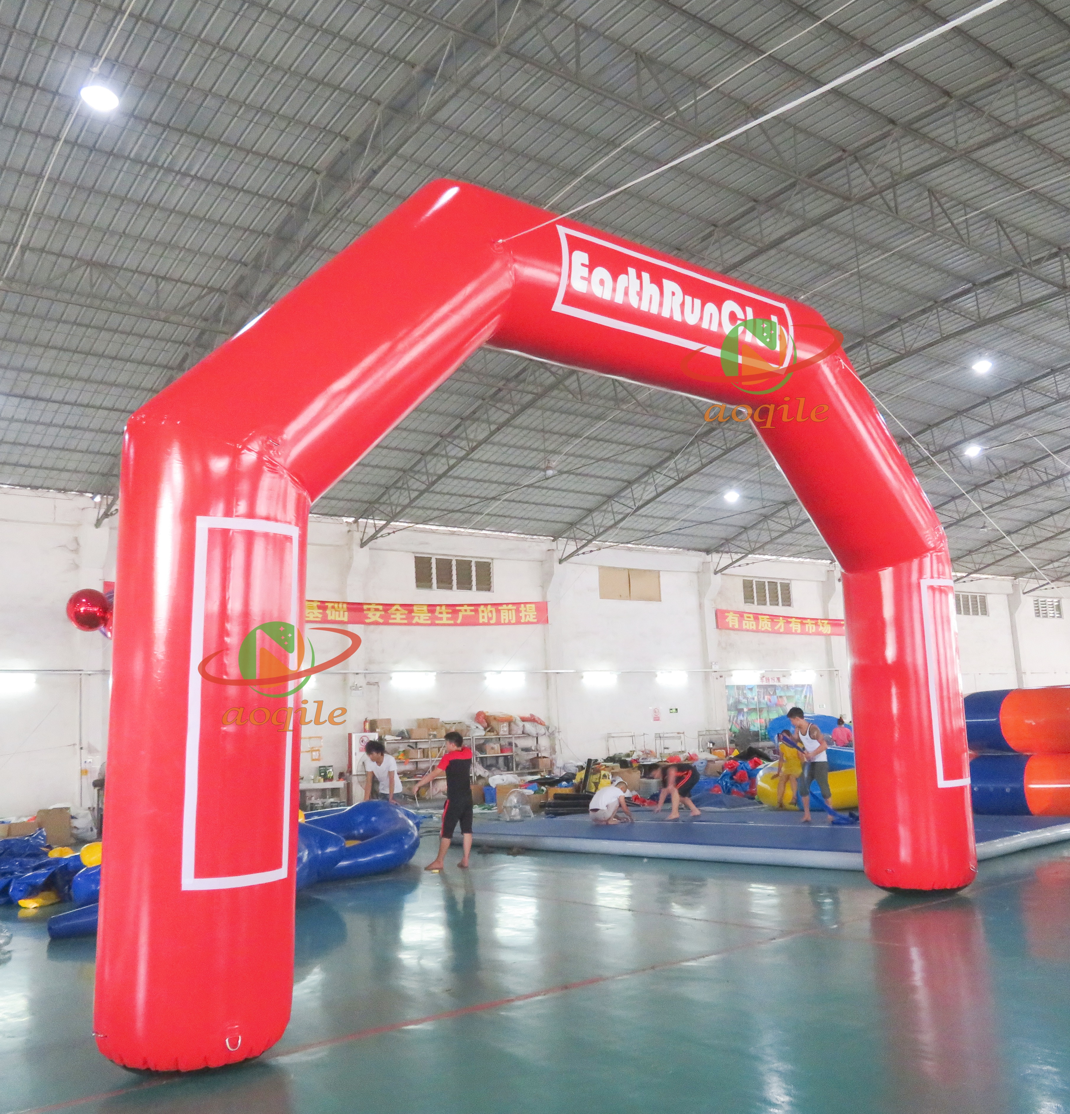 Arco de entrada inflable personalizado para exteriores, arco de línea de meta de inicio de carrera, puerta inflable para publicidad de eventos