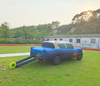 Nuevos coches, diseño personalizado, modelo de coche inflable gigante azul para publicidad