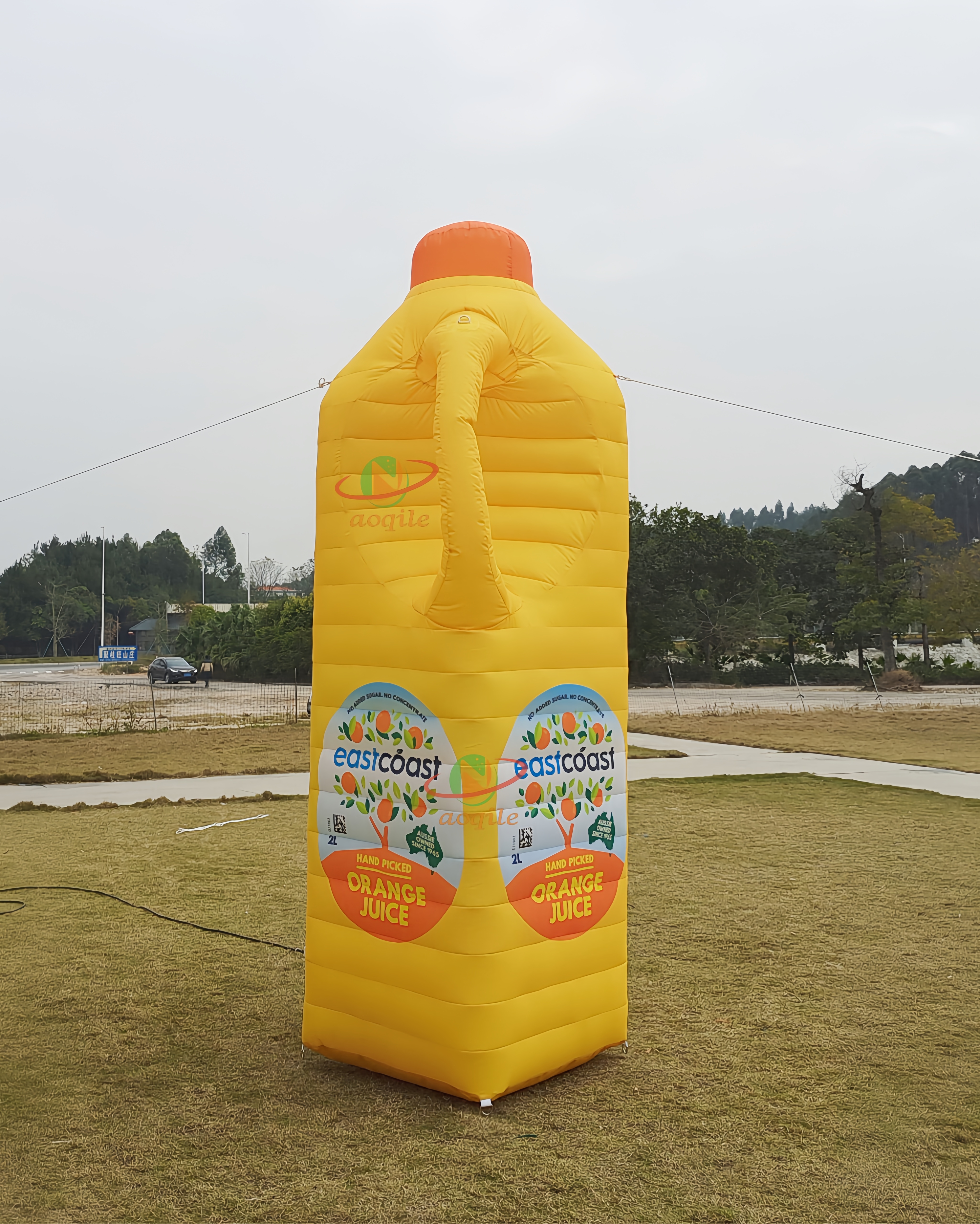 Tamaño personalizado, publicidad gigante, modelo de jugo inflable grande para promoción de eventos, bebida inflable