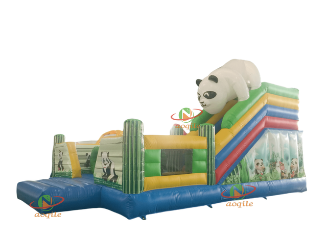 Estilo lindo de la panda del parque acuático inflable personalizado de alta calidad