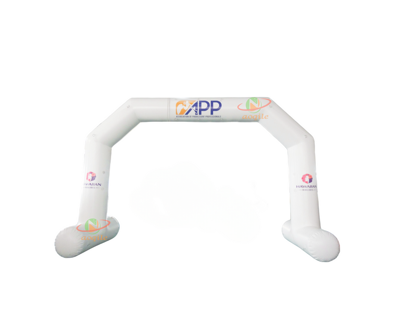 Arco de entrada inflable para exteriores personalizado, arco de publicidad para eventos deportivos, línea de inicio y meta de carrera inflable