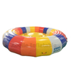 Barco inflable colorido remolcable comercial del disco del agua del donut del balanceo de la venta caliente