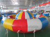 Barco inflable comercial de alta calidad, juguete para entretenimiento acuático remolcable, mosca giratoria, OVNI