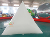 Boya Triangular inflable de alta calidad para deportes acuáticos, boya de natación inflable, marcador flotante