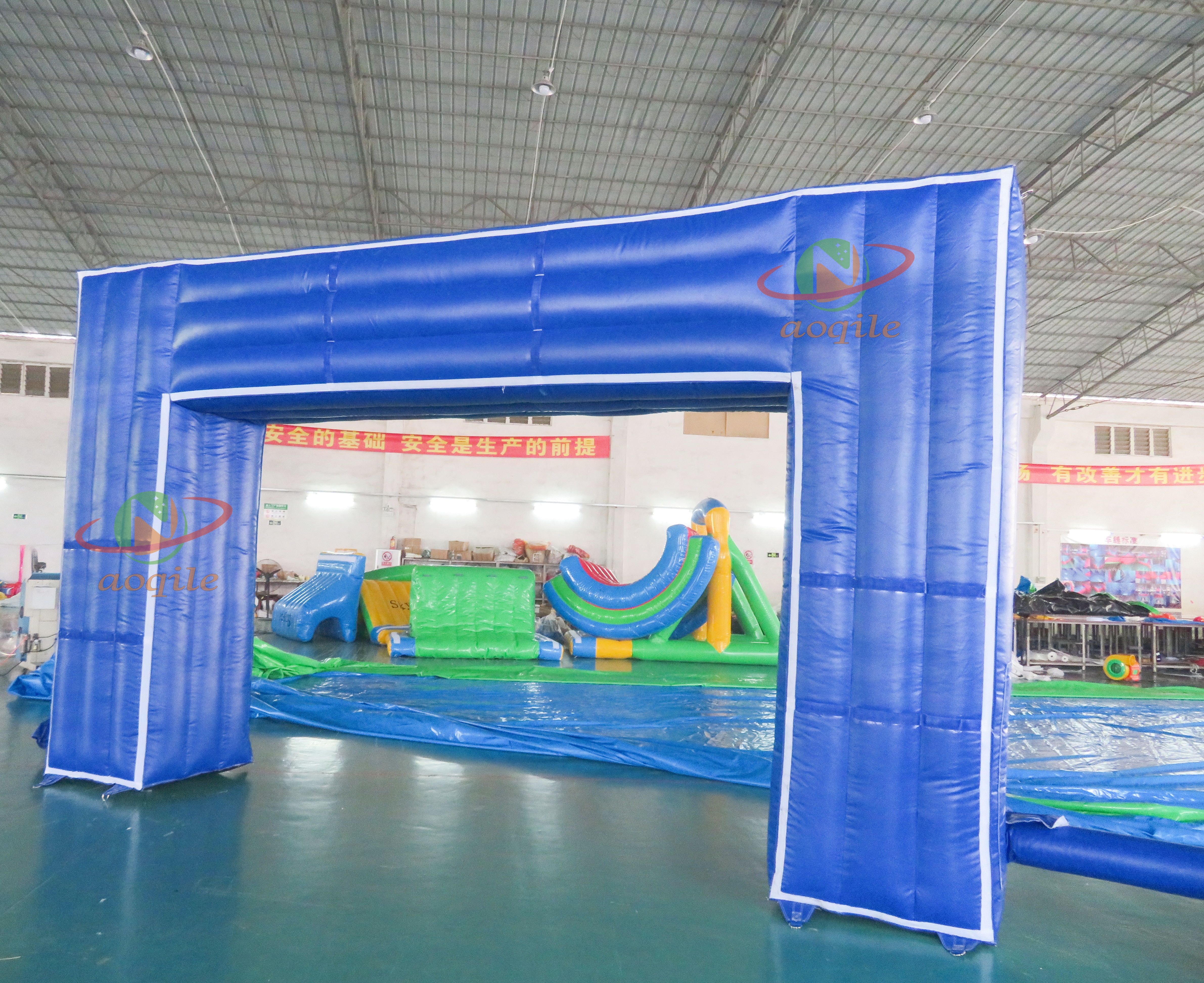 Arco inflable de publicidad personalizado de alta calidad, arco de entrada inflable para festival y eventos