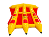 Precio de fábrica, deporte acuático inflable, pez volador, pez volador, tubo remolcable, barco banana, juego de agua, equipo de mar