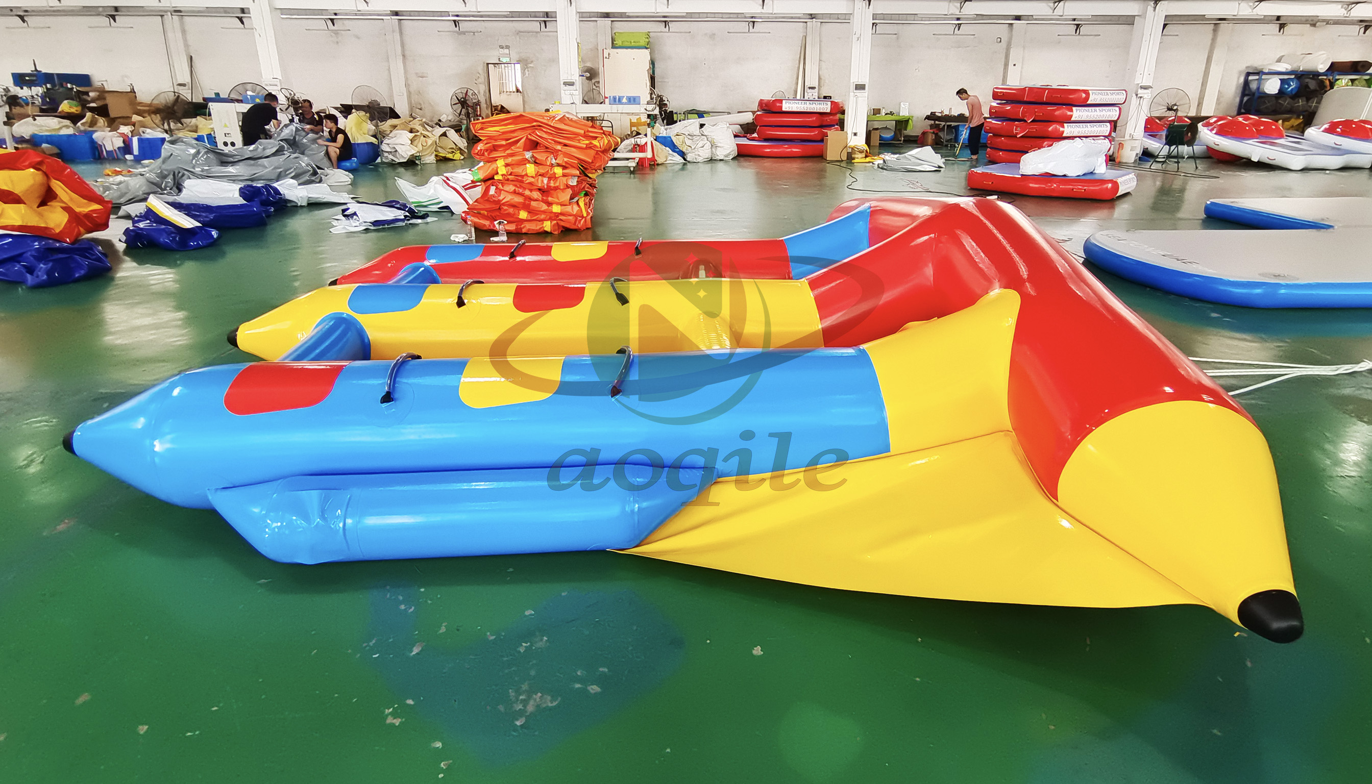 Equipo de deporte acuático, pez volador inflable, barco tipo plátano, esquí acuático remolcable, gran oferta