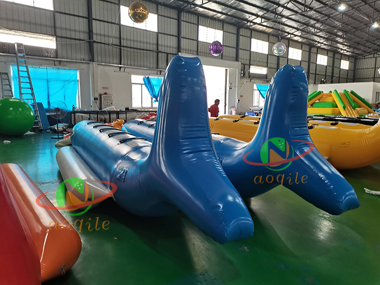 Barco inflable de agua más barato, 5 personas, 8 personas o 10 personas, bote inflable portátil de lona de PVC de 0,9mm para deportes acuáticos