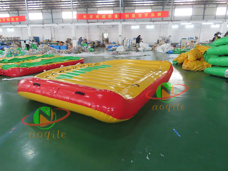 Deportes acuáticos de verano, esquí acuático inflable, discoteca, barco banana, tubo de pez volador remolcable inflable