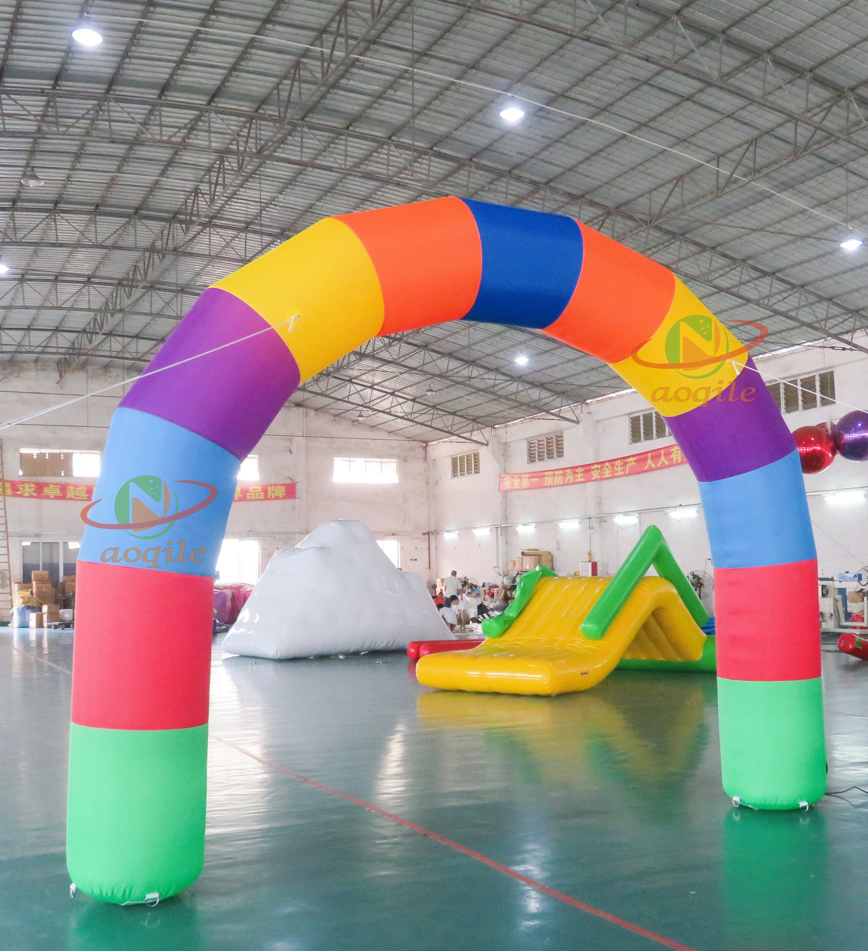 Para entrada inflable personalizada al aire libre, arco publicitario, arco inflable de línea de meta de inicio de carrera