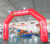 Arco de entrada inflable personalizado para exteriores, arco de línea de meta de inicio de carrera, puerta inflable para publicidad de eventos