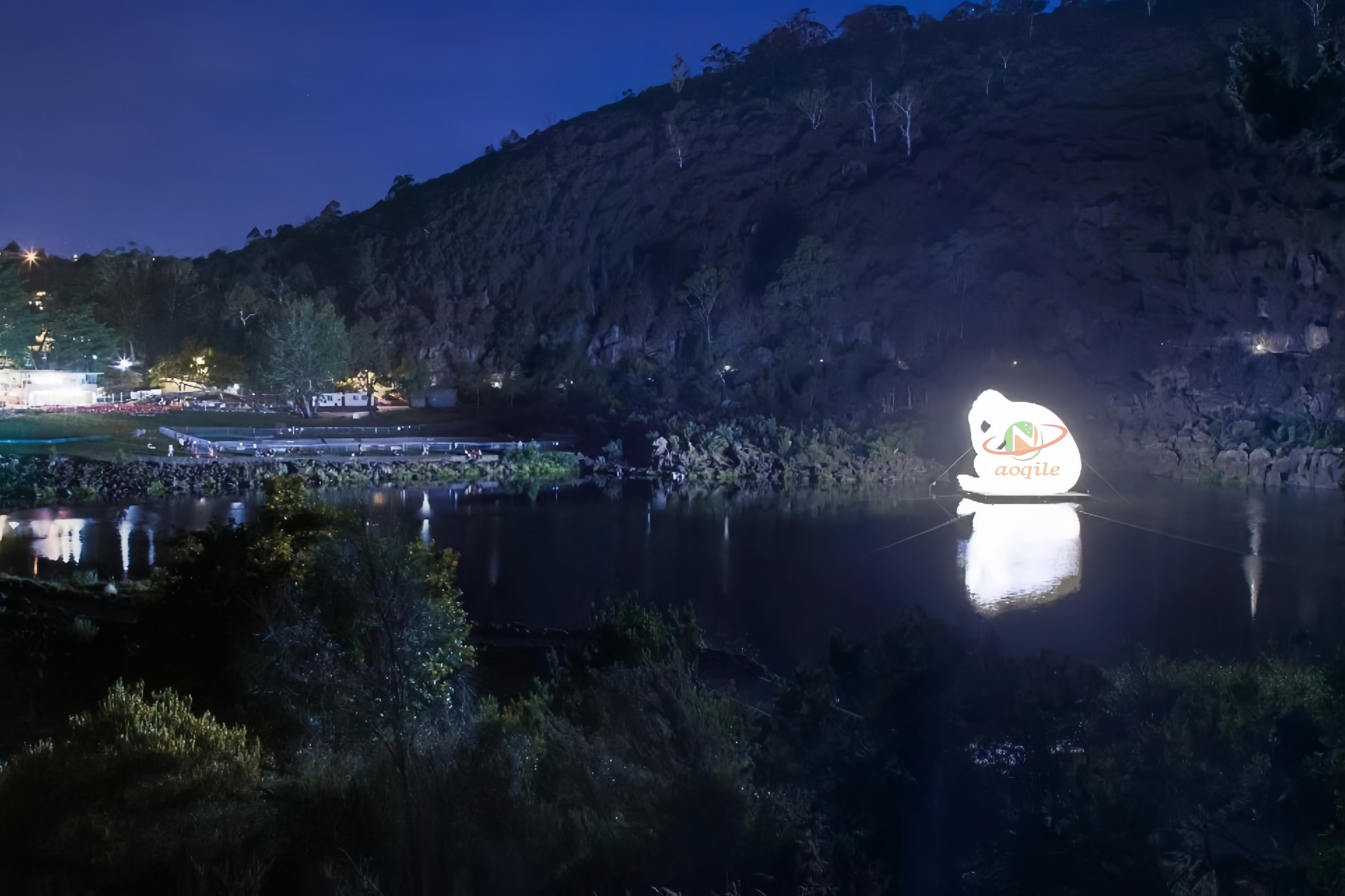 Modelo inflable de publicidad al aire libre iluminación de iluminación del cuerpo humano del arte inflable Led personalizado