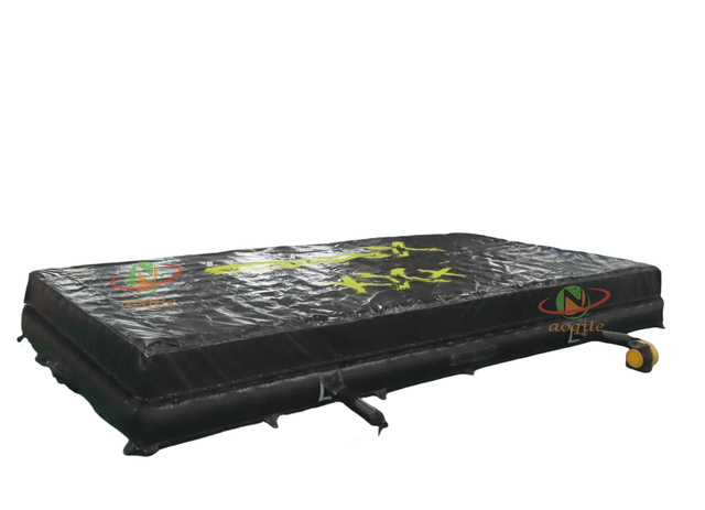 Aoqile Base estable simulada de madera de buceo inflable portátil para competencia deportiva de fitness acuático para eventos