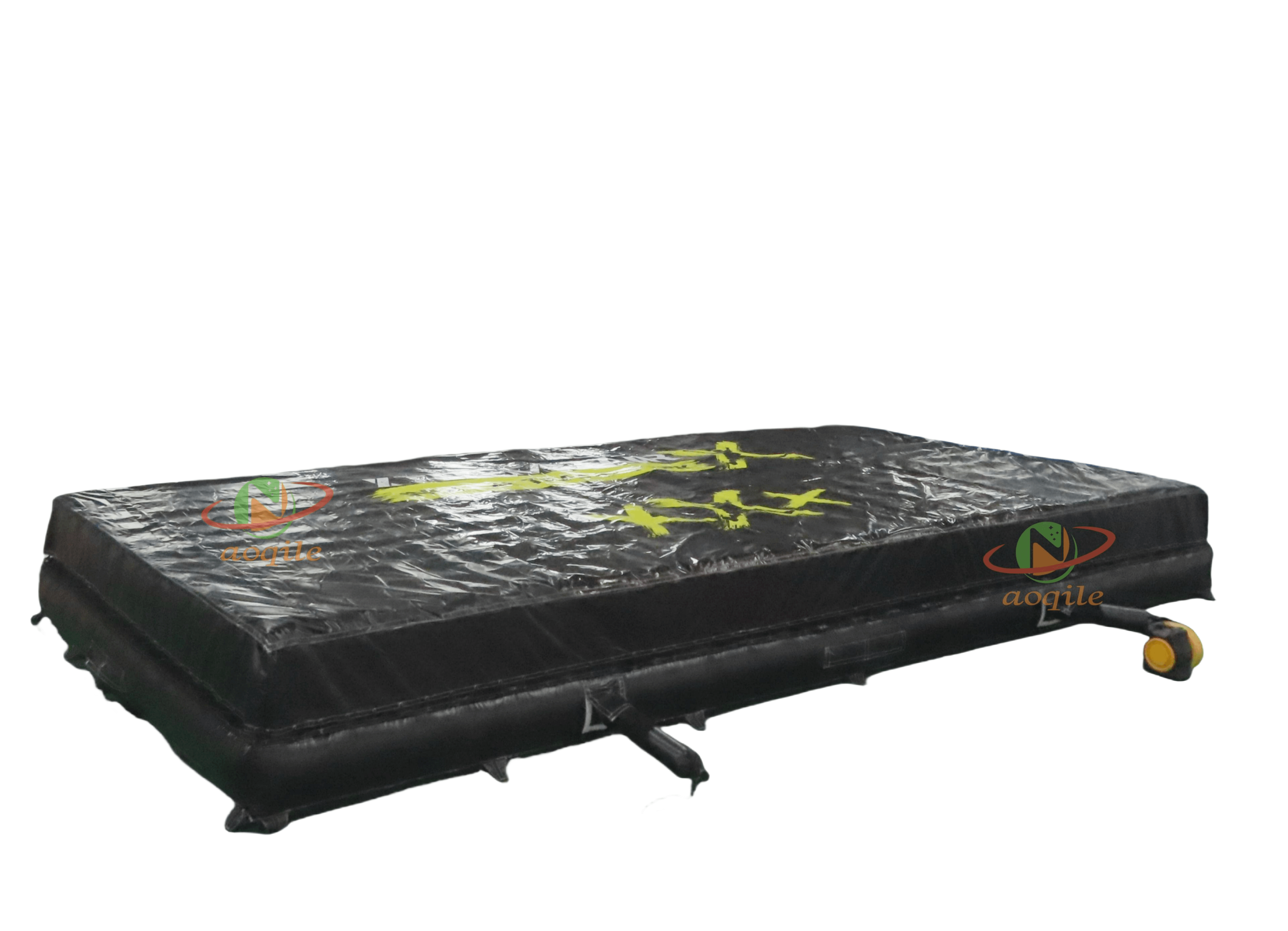 Aoqile Base estable simulada de madera de buceo inflable portátil para competencia deportiva de fitness acuático para eventos