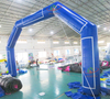 Arco inflable al aire libre personalizado comercial, inicio, final, deportes, evento inflable, arco publicitario