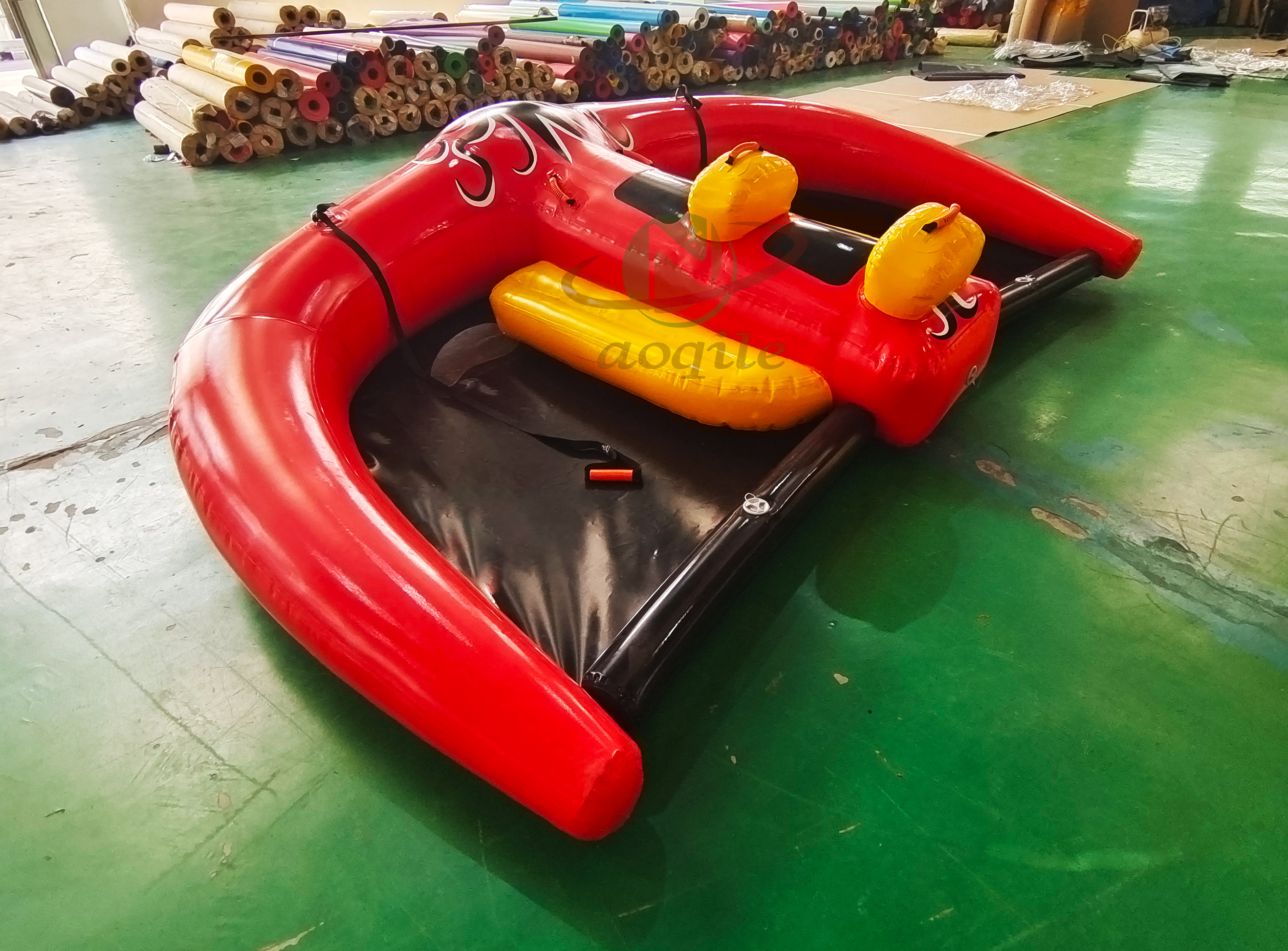 Discoteca inflable amarilla comercial Pez volador Barco banana remolcable para deportes extremos Aún no hay reseñas logotipo de la empresa Guangzhou Aoqile Outdoor Sports Products Co., Ltd. 2 años CN Otras recomendaciones para y