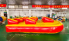 11 personas juguete deportivo acuático inflable remolcable Aqua Speed ​​barco volador tubo de esquí juguetes locos sofá de agua barco inflable remolcable