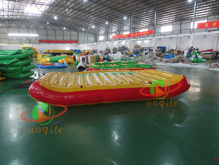 Deportes acuáticos de verano, esquí acuático inflable, discoteca, barco banana, tubo de pez volador remolcable inflable